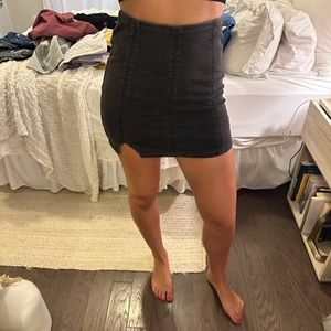 Free people mini skirt